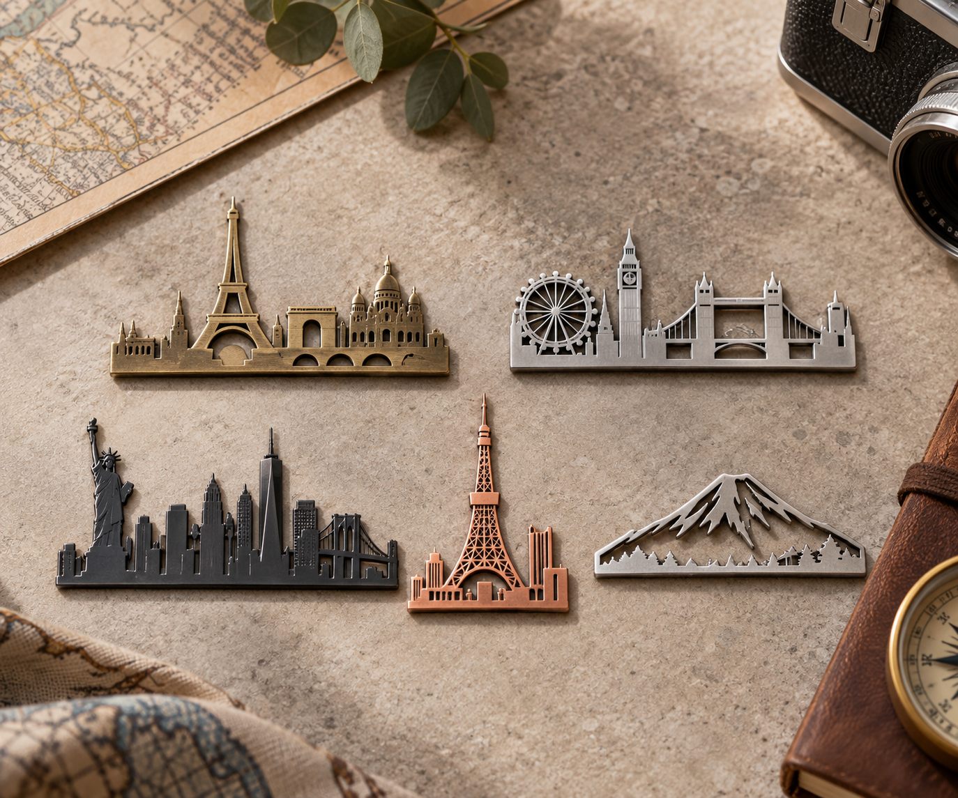 Landmark magnets built for destination retail. premium style