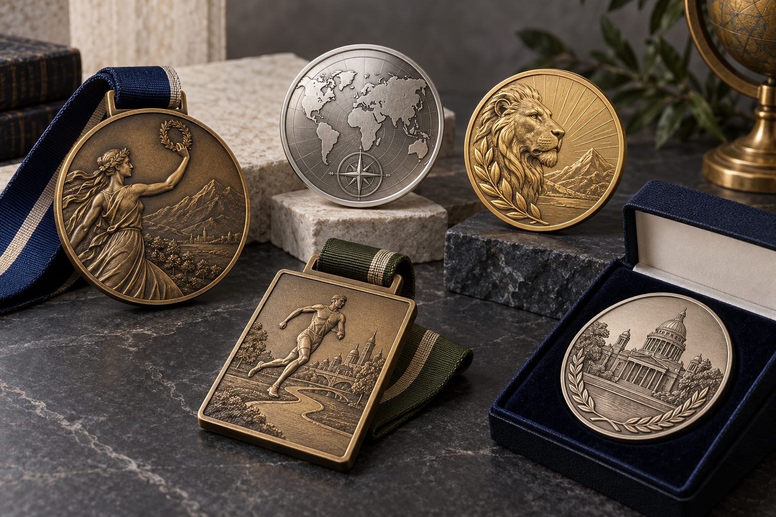 Custom anniversary presentation set