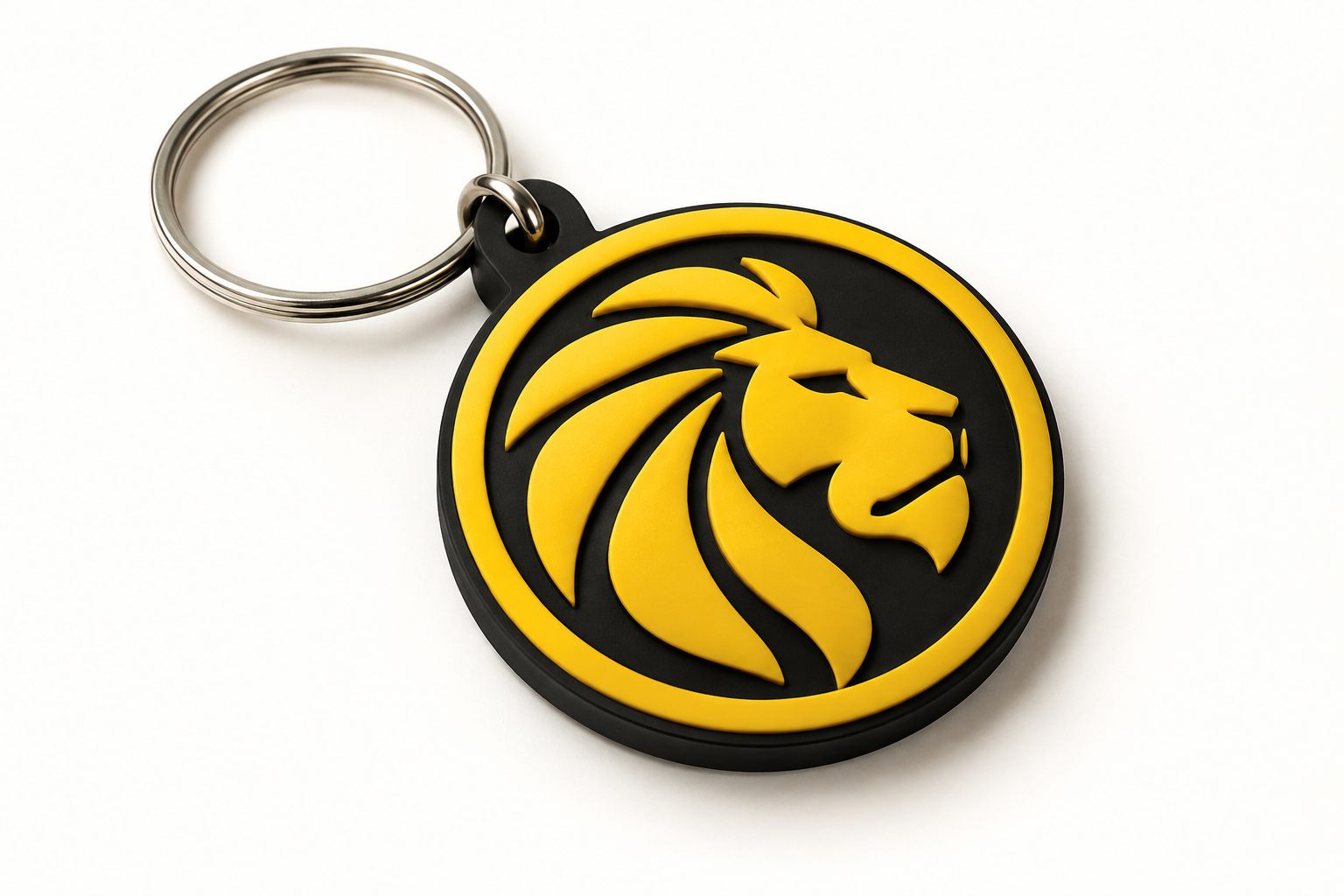Custom acrylic keychains. classic retail style